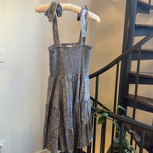 Xirena S dress with tie straps